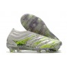 adidas Scarpe Copa 20+ FG - Bianco Nero Core Verde Signal